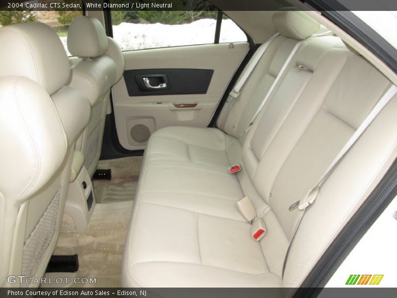 White Diamond / Light Neutral 2004 Cadillac CTS Sedan