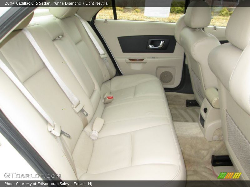 White Diamond / Light Neutral 2004 Cadillac CTS Sedan