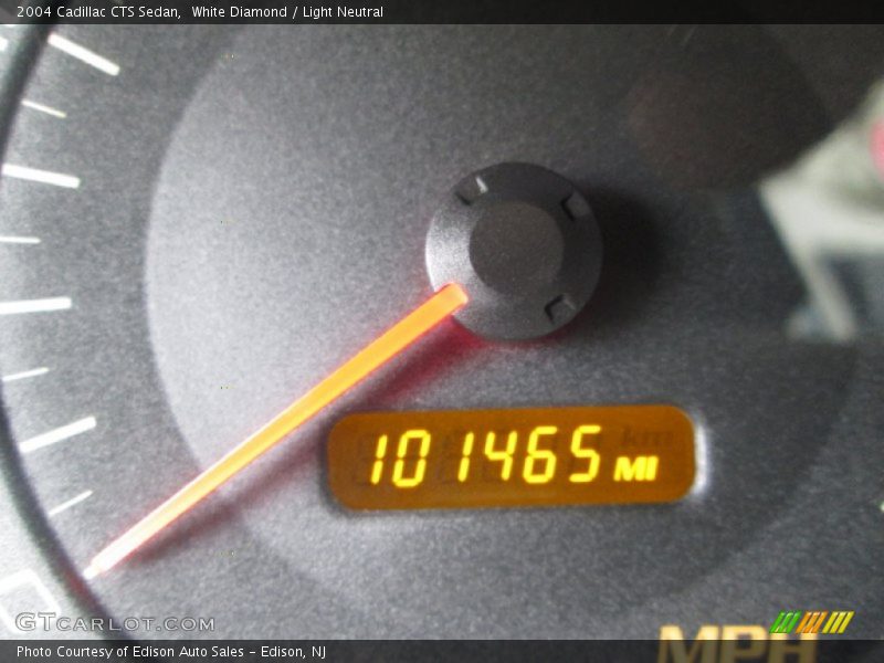 White Diamond / Light Neutral 2004 Cadillac CTS Sedan
