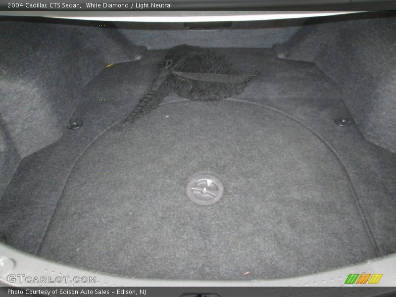 White Diamond / Light Neutral 2004 Cadillac CTS Sedan