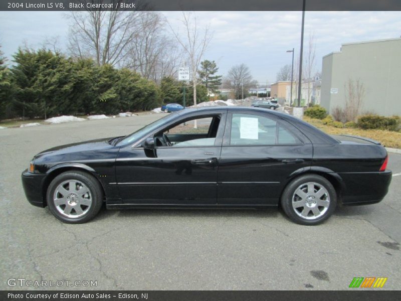 Black Clearcoat / Black 2004 Lincoln LS V8
