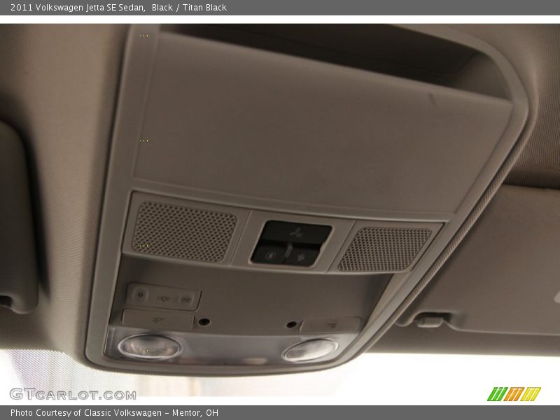 Black / Titan Black 2011 Volkswagen Jetta SE Sedan