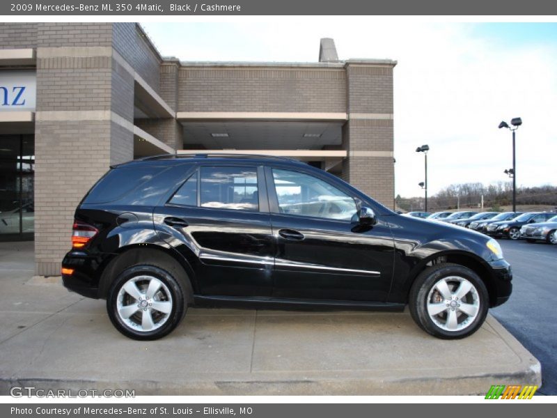 Black / Cashmere 2009 Mercedes-Benz ML 350 4Matic