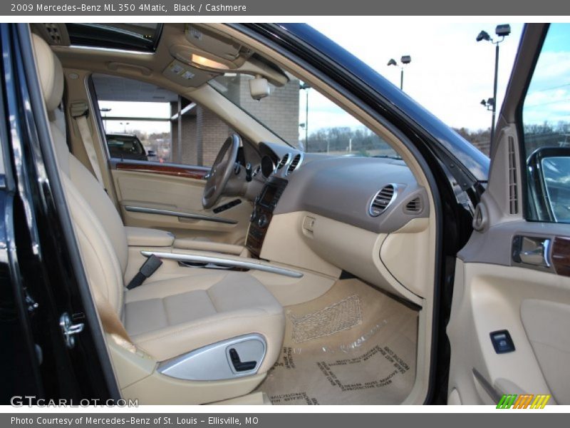 Black / Cashmere 2009 Mercedes-Benz ML 350 4Matic