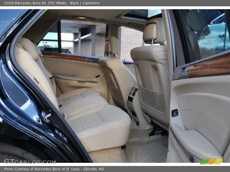 Black / Cashmere 2009 Mercedes-Benz ML 350 4Matic