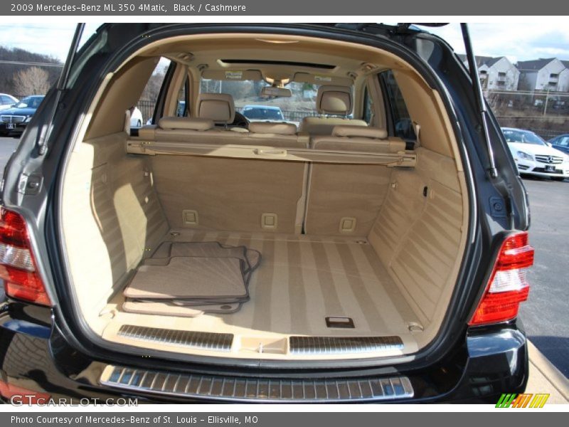 Black / Cashmere 2009 Mercedes-Benz ML 350 4Matic
