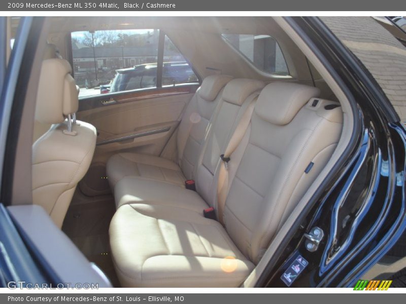 Black / Cashmere 2009 Mercedes-Benz ML 350 4Matic