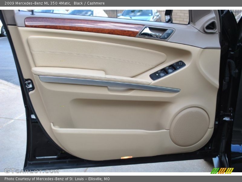 Black / Cashmere 2009 Mercedes-Benz ML 350 4Matic