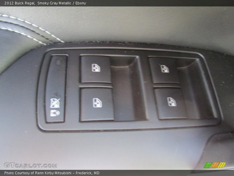 Smoky Gray Metallic / Ebony 2012 Buick Regal