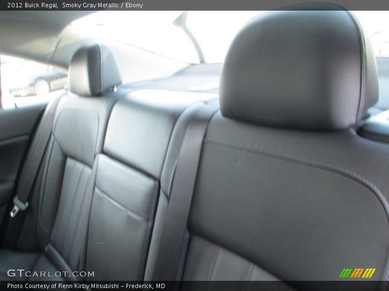 Smoky Gray Metallic / Ebony 2012 Buick Regal