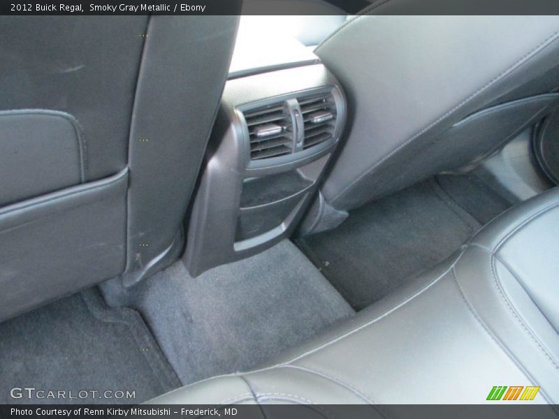 Smoky Gray Metallic / Ebony 2012 Buick Regal