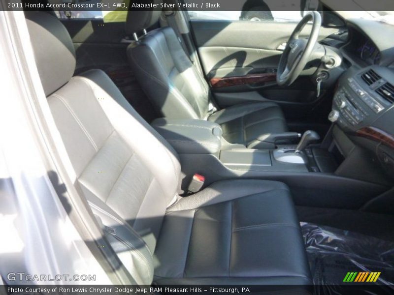 Alabaster Silver Metallic / Black 2011 Honda Accord Crosstour EX-L 4WD