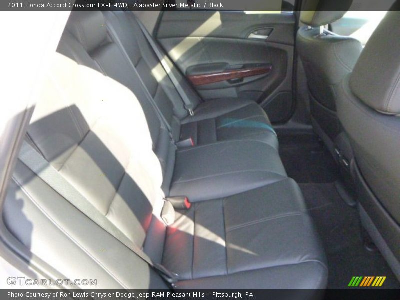 Alabaster Silver Metallic / Black 2011 Honda Accord Crosstour EX-L 4WD
