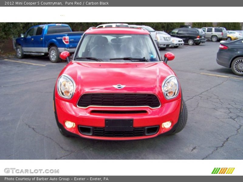 Pure Red / Carbon Black 2012 Mini Cooper S Countryman