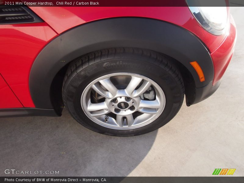 Chili Red / Carbon Black 2011 Mini Cooper Hardtop