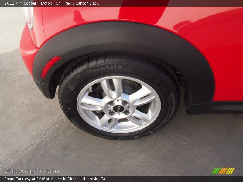 Chili Red / Carbon Black 2011 Mini Cooper Hardtop