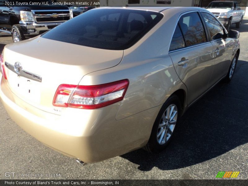 Sandy Beach Metallic / Ash 2011 Toyota Camry XLE