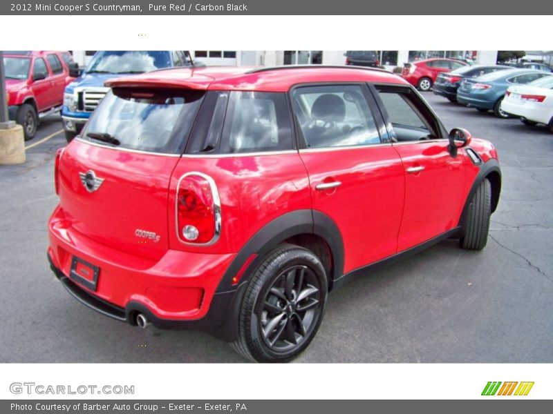 Pure Red / Carbon Black 2012 Mini Cooper S Countryman