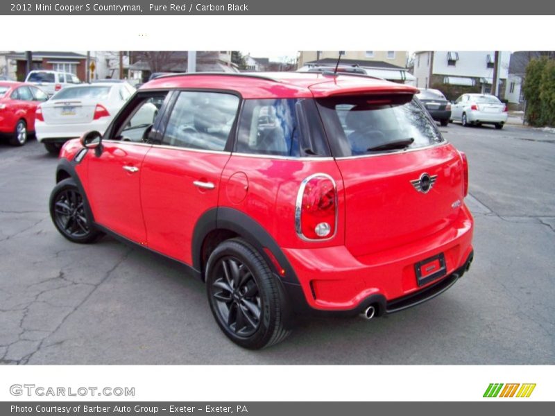 Pure Red / Carbon Black 2012 Mini Cooper S Countryman