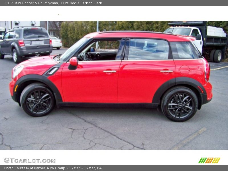 Pure Red / Carbon Black 2012 Mini Cooper S Countryman