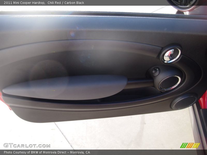 Chili Red / Carbon Black 2011 Mini Cooper Hardtop