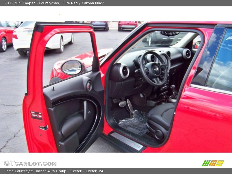 Pure Red / Carbon Black 2012 Mini Cooper S Countryman