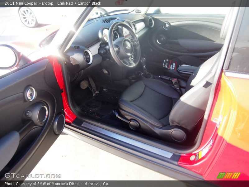 Chili Red / Carbon Black 2011 Mini Cooper Hardtop