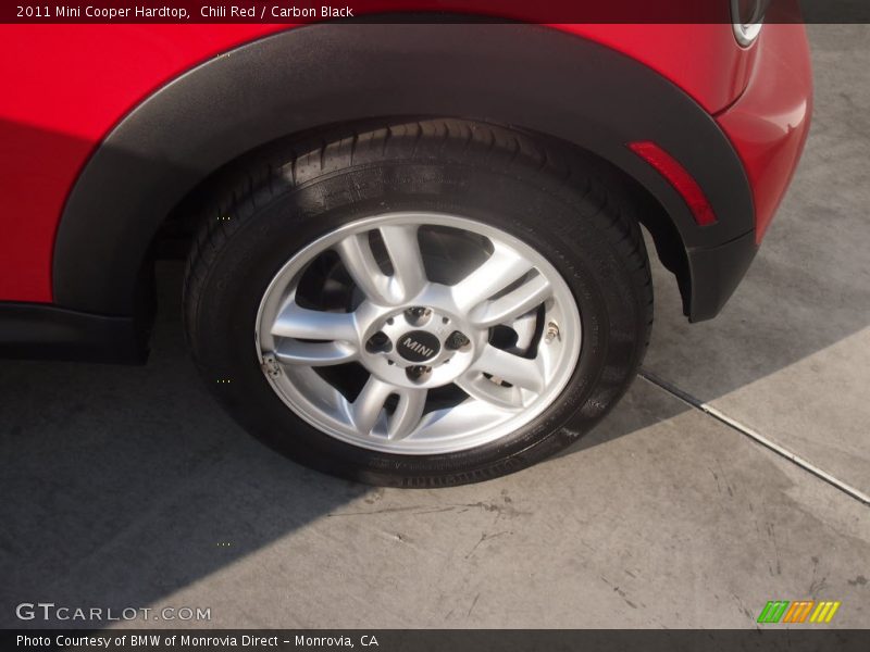 Chili Red / Carbon Black 2011 Mini Cooper Hardtop