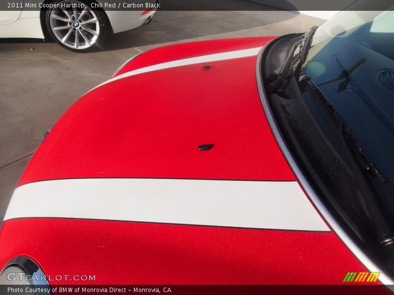 Chili Red / Carbon Black 2011 Mini Cooper Hardtop