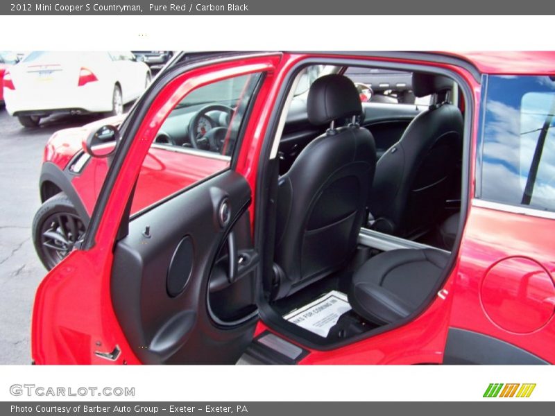 Pure Red / Carbon Black 2012 Mini Cooper S Countryman