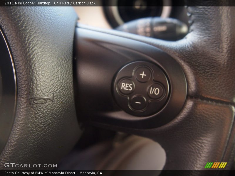 Chili Red / Carbon Black 2011 Mini Cooper Hardtop
