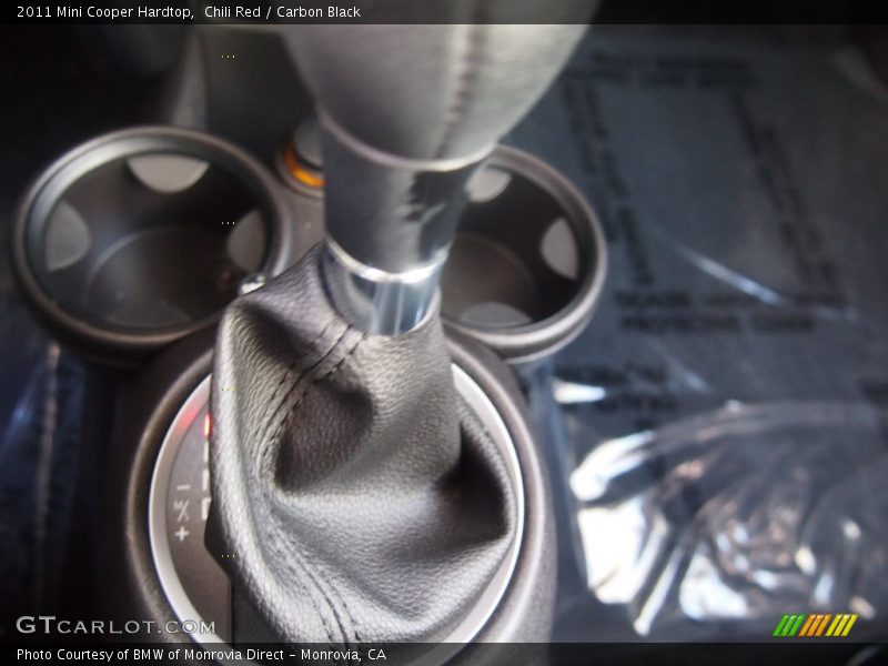 Chili Red / Carbon Black 2011 Mini Cooper Hardtop