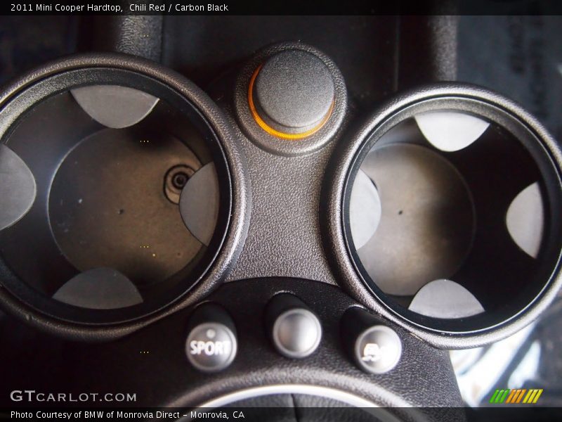 Chili Red / Carbon Black 2011 Mini Cooper Hardtop