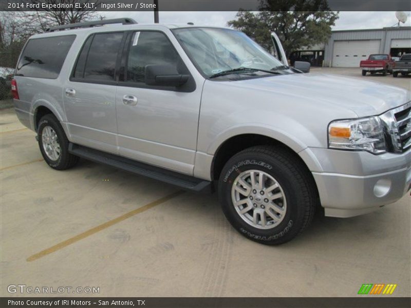 Ingot Silver / Stone 2014 Ford Expedition EL XLT