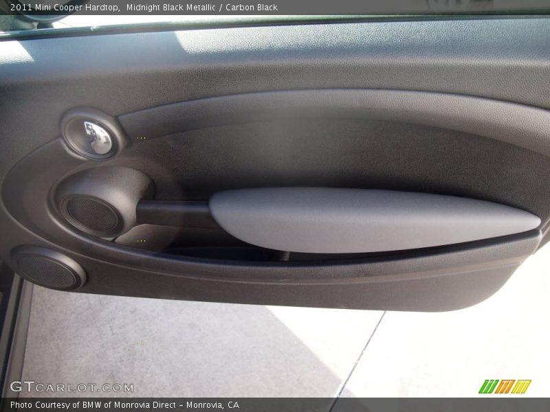 Midnight Black Metallic / Carbon Black 2011 Mini Cooper Hardtop
