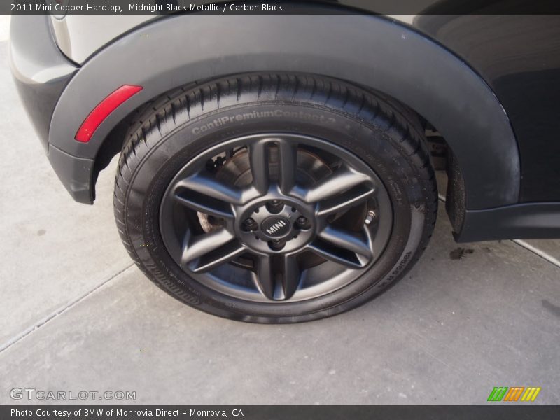 Midnight Black Metallic / Carbon Black 2011 Mini Cooper Hardtop