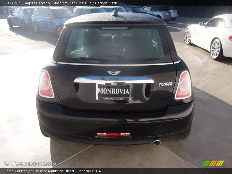 Midnight Black Metallic / Carbon Black 2011 Mini Cooper Hardtop