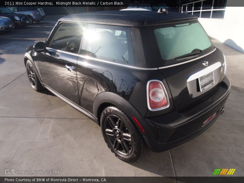 Midnight Black Metallic / Carbon Black 2011 Mini Cooper Hardtop