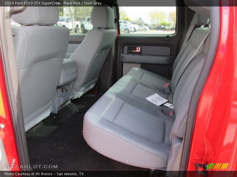 Race Red / Steel Grey 2014 Ford F150 STX SuperCrew