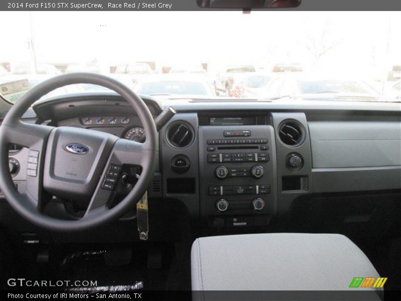 Race Red / Steel Grey 2014 Ford F150 STX SuperCrew