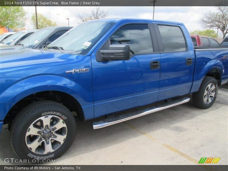 Blue Flame / Steel Grey 2014 Ford F150 STX SuperCrew