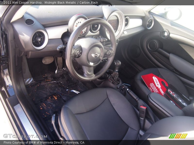 Midnight Black Metallic / Carbon Black 2011 Mini Cooper Hardtop
