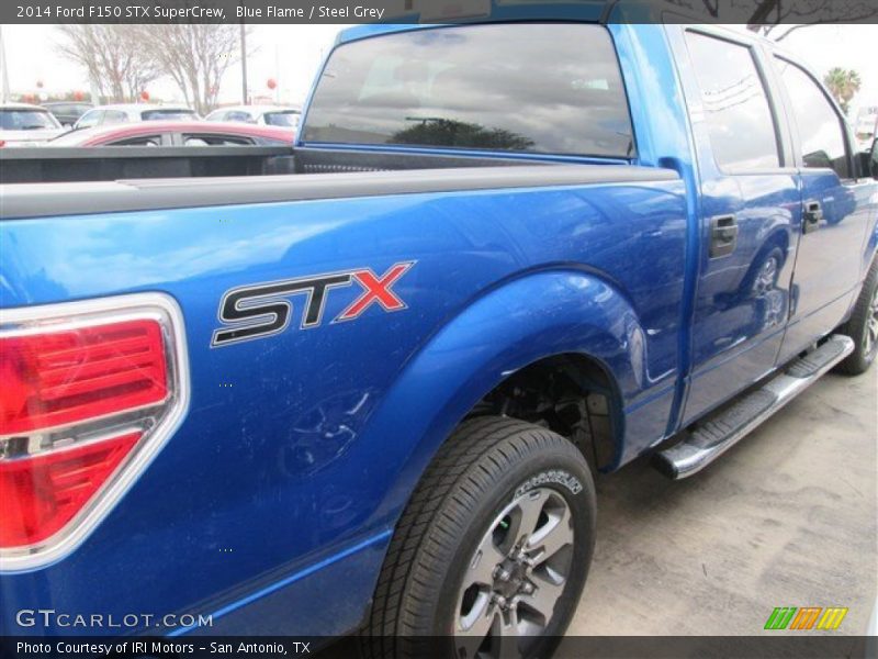 Blue Flame / Steel Grey 2014 Ford F150 STX SuperCrew