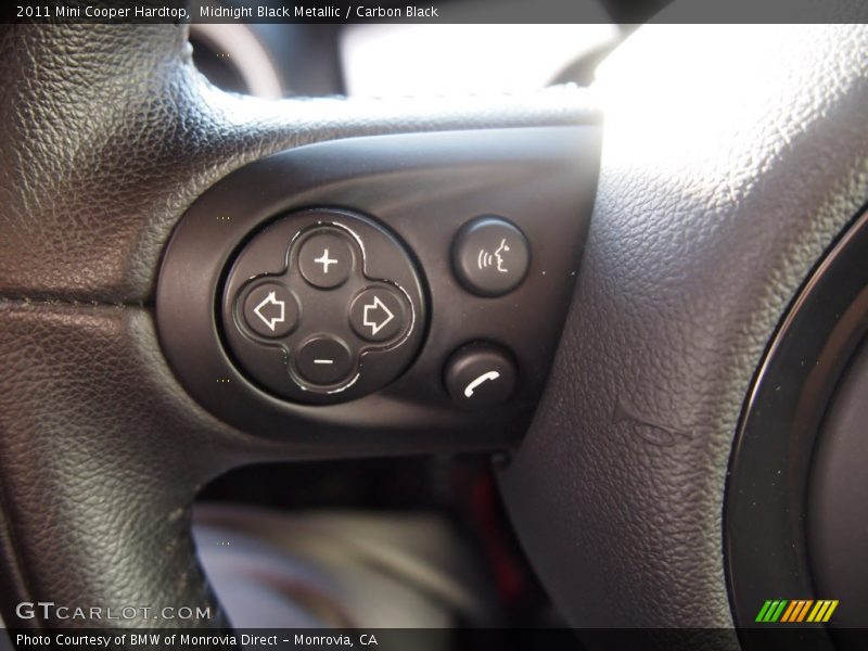 Midnight Black Metallic / Carbon Black 2011 Mini Cooper Hardtop