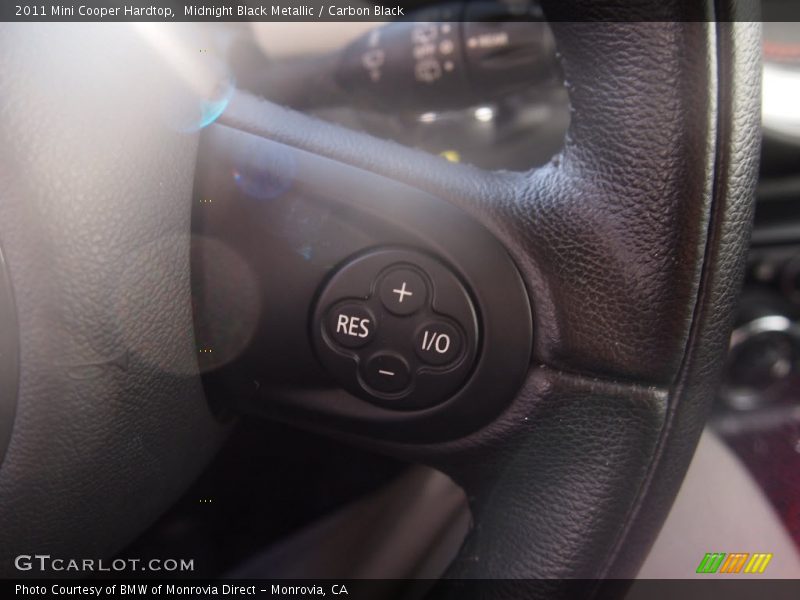 Midnight Black Metallic / Carbon Black 2011 Mini Cooper Hardtop