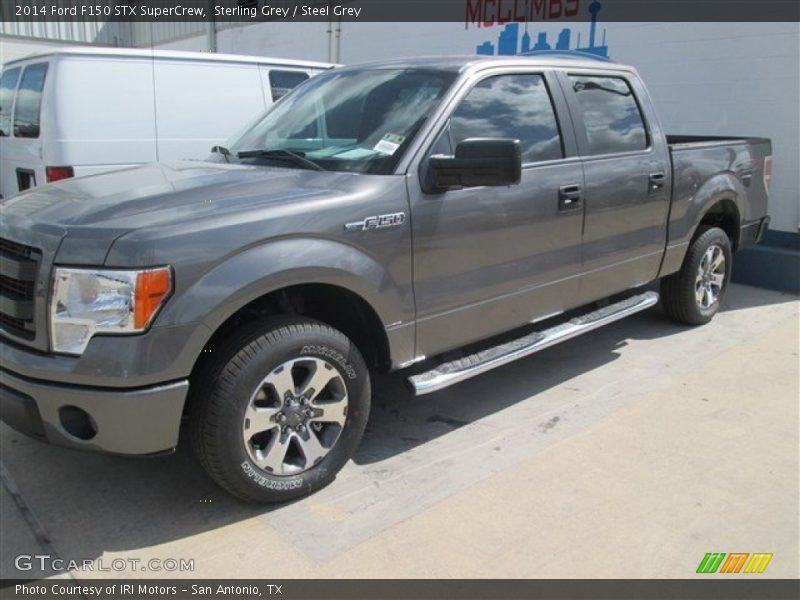 Sterling Grey / Steel Grey 2014 Ford F150 STX SuperCrew