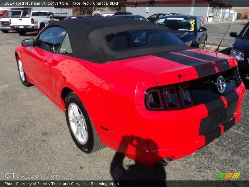 Race Red / Charcoal Black 2014 Ford Mustang V6 Convertible