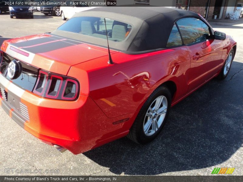 Race Red / Charcoal Black 2014 Ford Mustang V6 Convertible