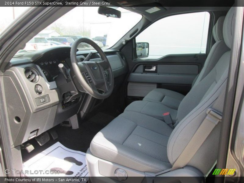Sterling Grey / Steel Grey 2014 Ford F150 STX SuperCrew