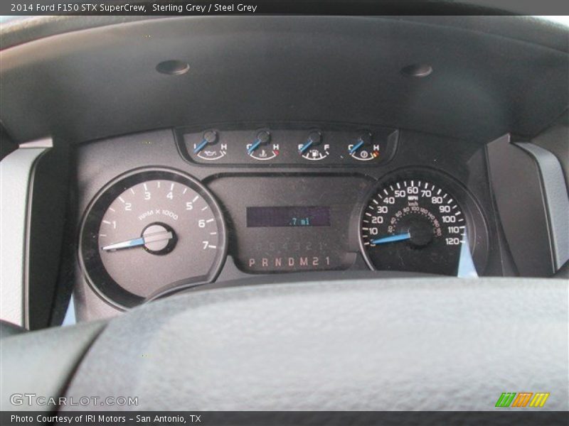 Sterling Grey / Steel Grey 2014 Ford F150 STX SuperCrew